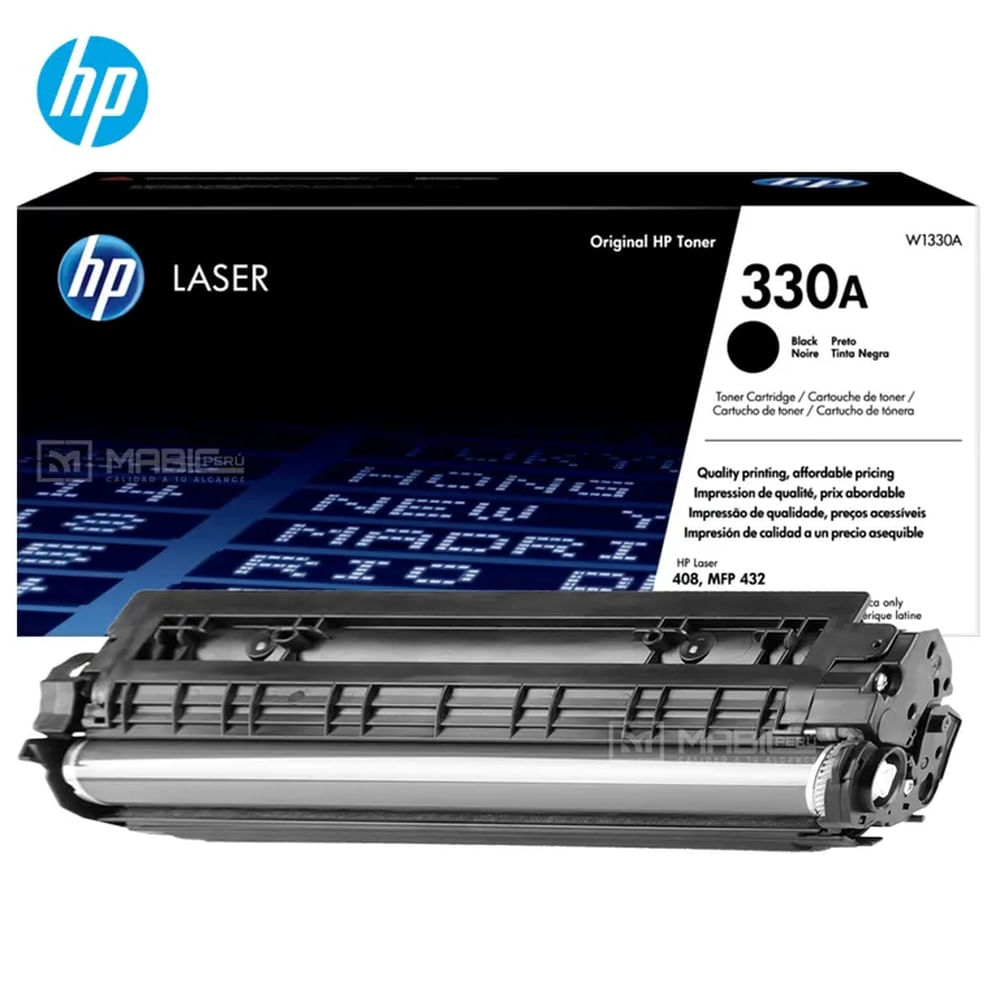 TONER HP 330A NEGRO W1330A L.J. 408DN, 432fdn ORIGINAL
