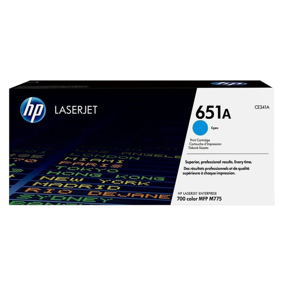 TONER HP 651A CIAN CE341A L.J.E. 700, M775 ORIGINAL