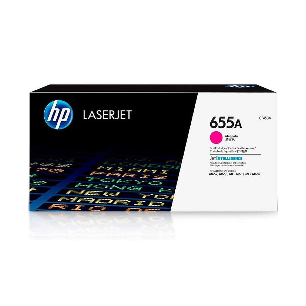 TONER HP 655A MAGENTA CF453A L.J.E. M652, M681 ORIGINAL