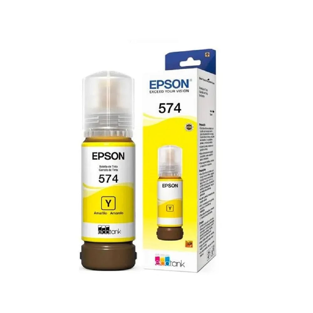 Tinta Epson T574 Amarillo EcoTank L8050 Original - 65ml