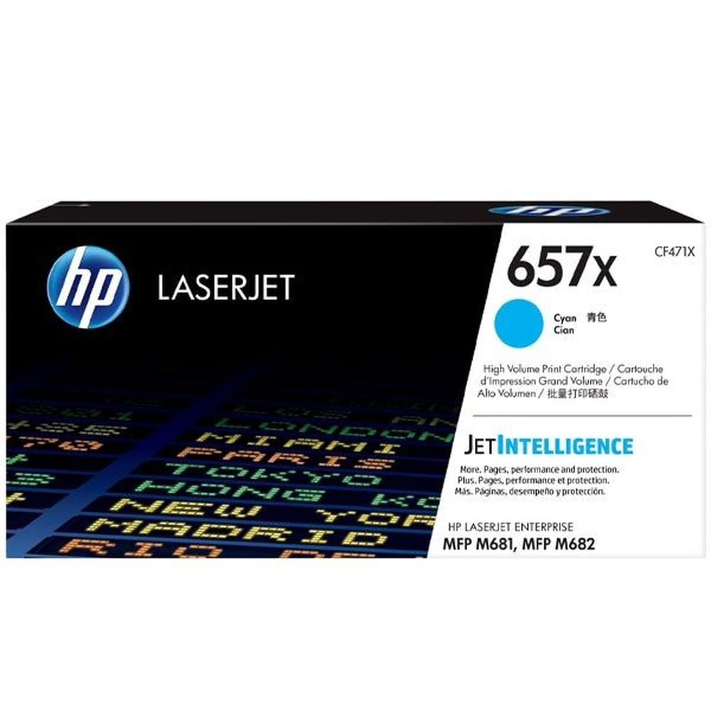 TONER HP 657X CIAN CF471X L.J.E. M681 ORIGINAL
