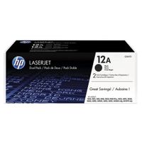 TONER HP 12AD NEGRO Q2612D L.J. 1010, 1020, 1022, 3015 DUAL ORIGINAL