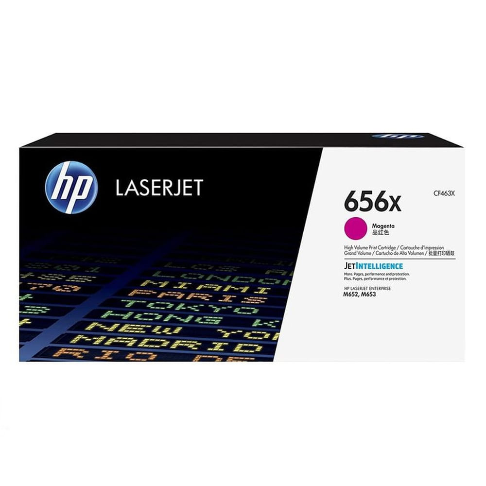 TONER HP 656X MAGENTA CF463X L.J.E. M652 ORIGINAL