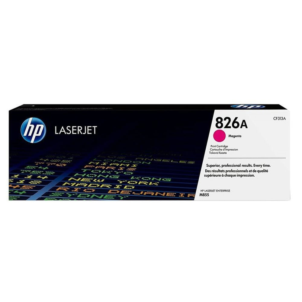 TONER HP 826A MAGENTA CF313A L.J. M855DN ORIGINAL