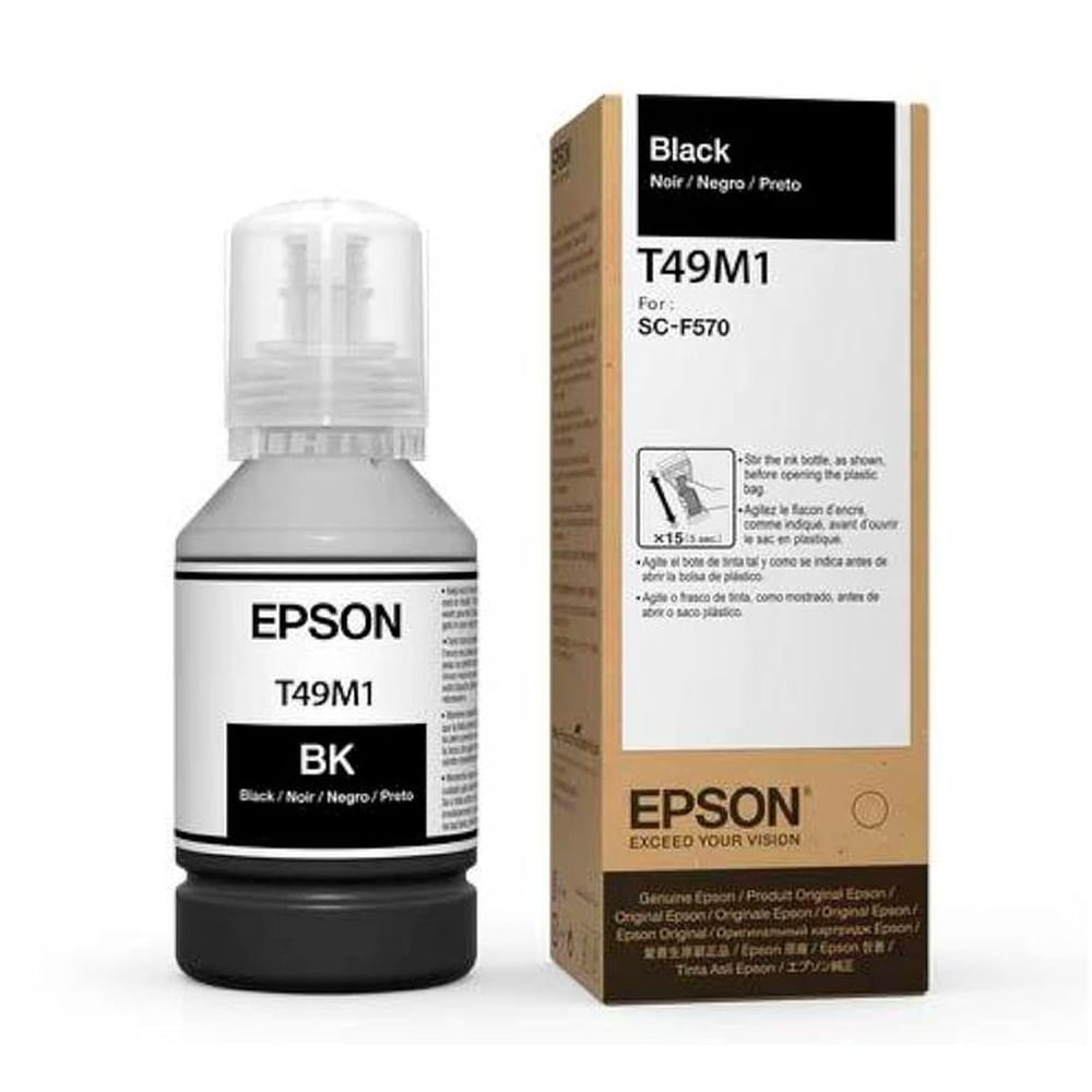 Tinta Epson T49M Negro SureColor SC-F170, SC-570, SC-571 Original - 140ml