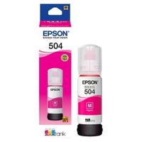 Tinta Epson T504 Magenta EcoTank L14150, L6270, L4370, L6370 Original - 70ml