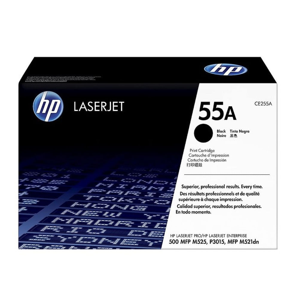 TONER HP 55A NEGRO CE255A L.J. CP3015 ORIGINAL