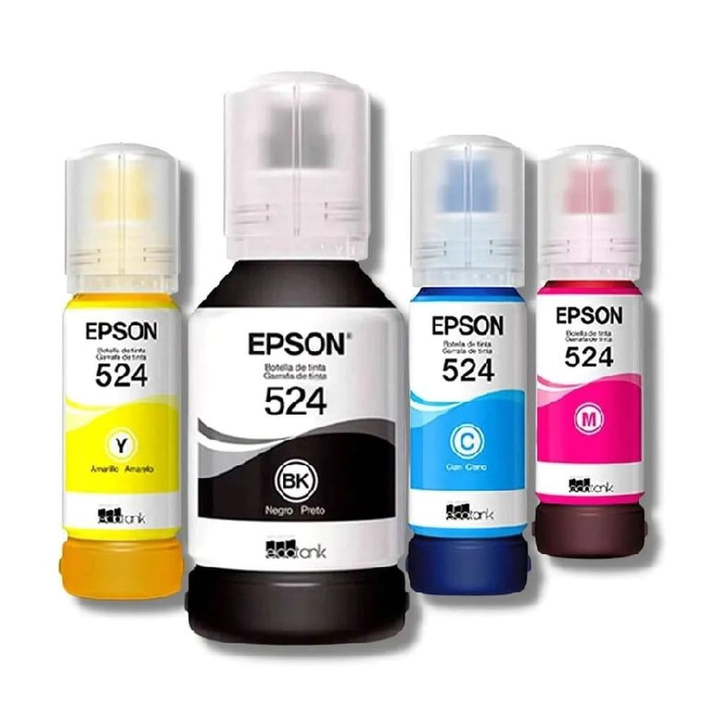 Tinta Epson T524 Pack 4 Colores L15150