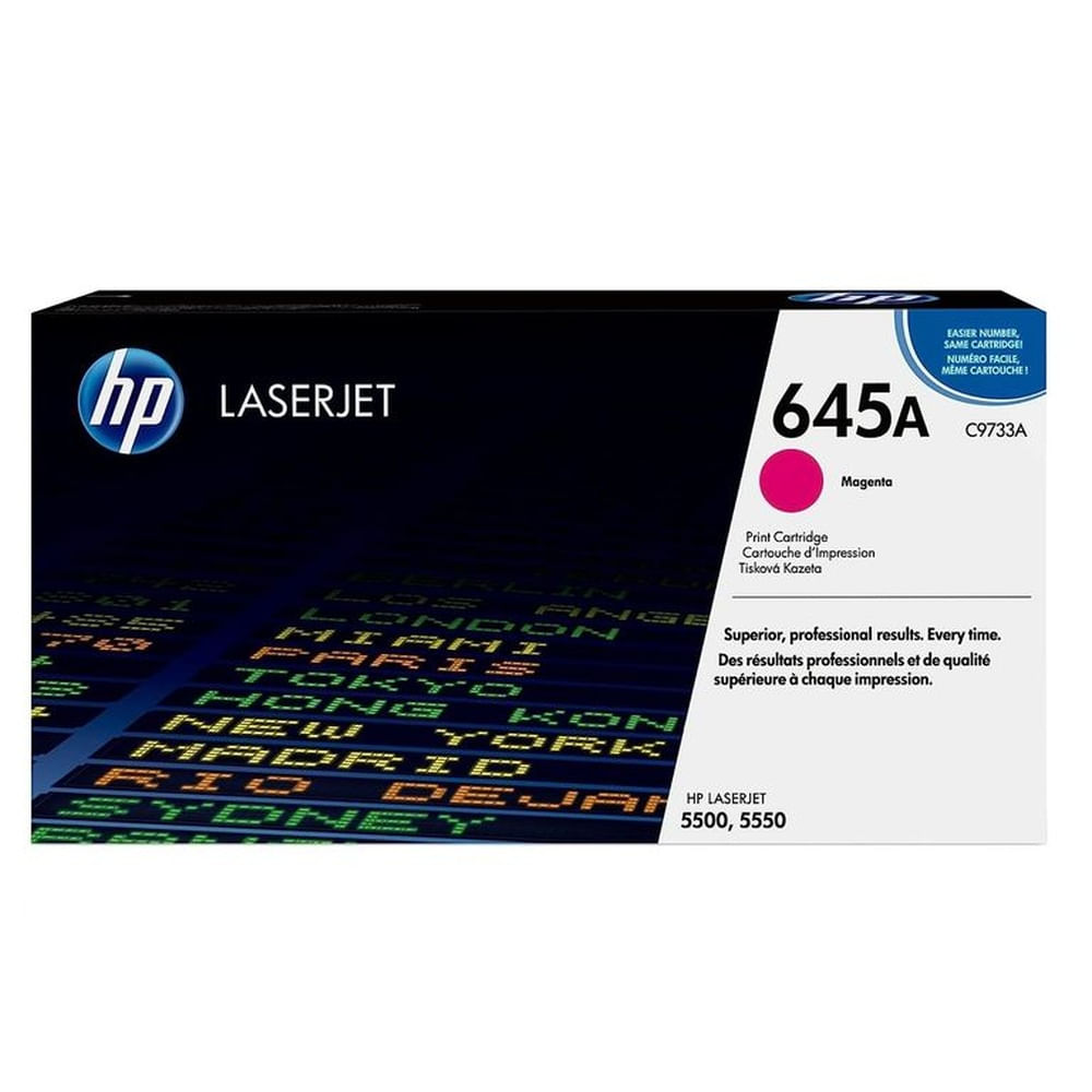 TONER HP 645A MAGENTA C9733A L.J. 5500 ORIGINAL