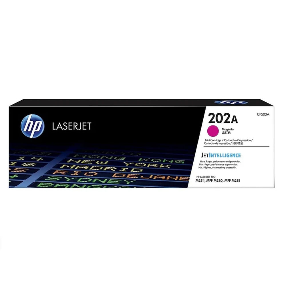 TONER HP 202A MAGENTA CF503A L.J.P. M254 ORIGINAL