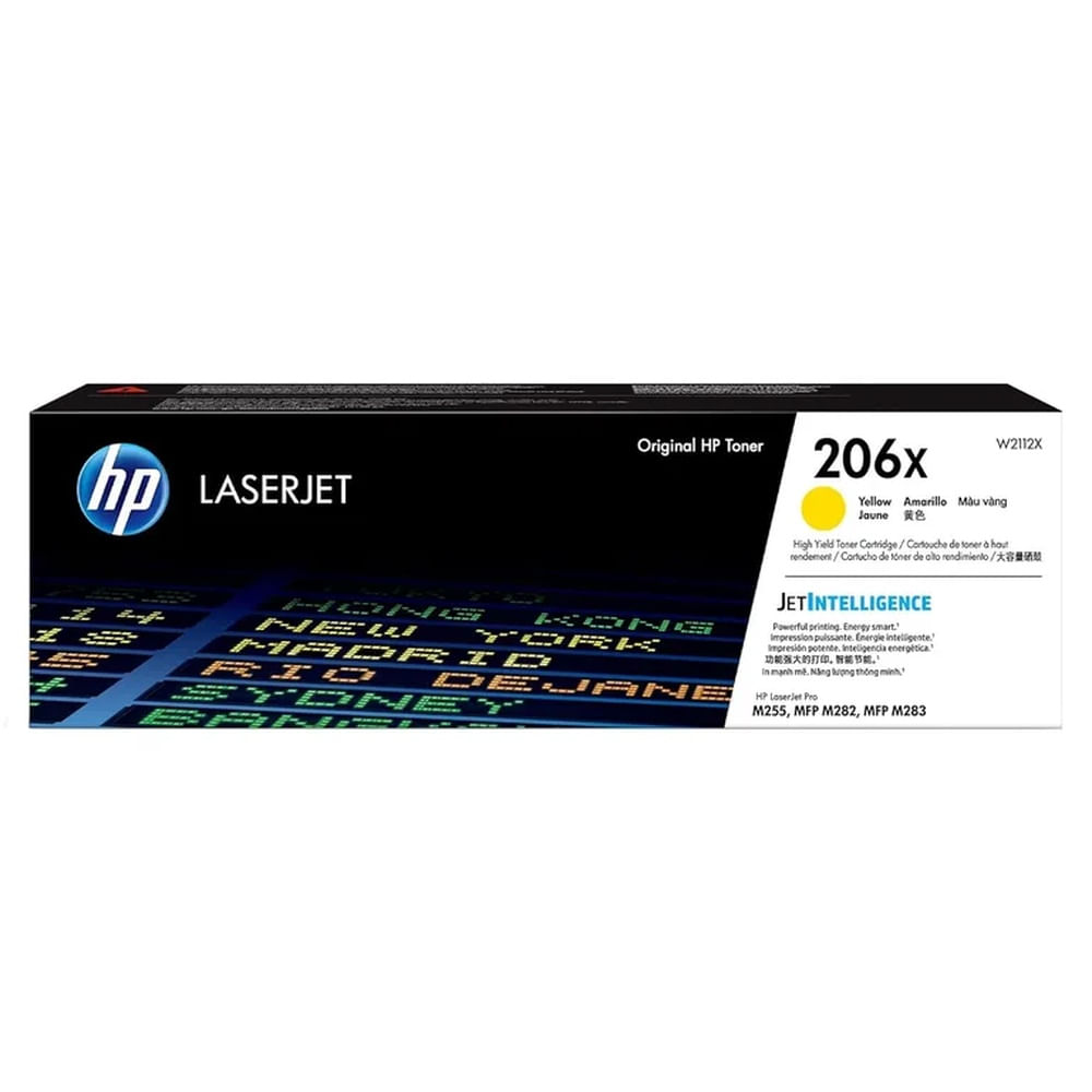 TONER HP 206X AMARILLO W2112X L.J. M255 ORIGINAL