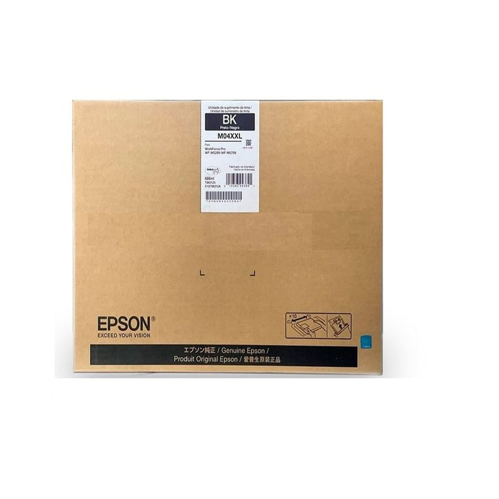 Tinta Epson T962 Negro M04XXL T962120 WF-M5299 WF-M5799 - 666ml