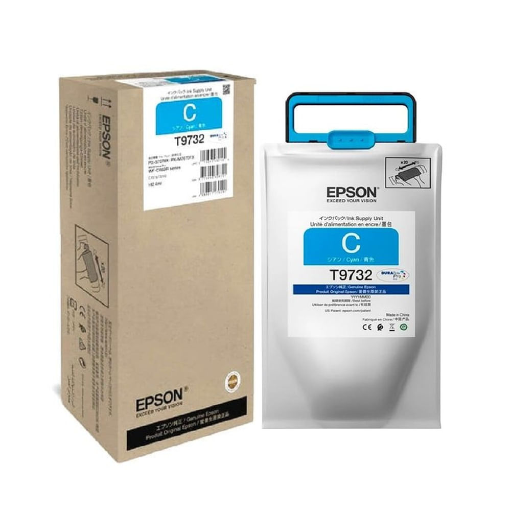 Tinta Epson T973 Cian T973220 - 192ml