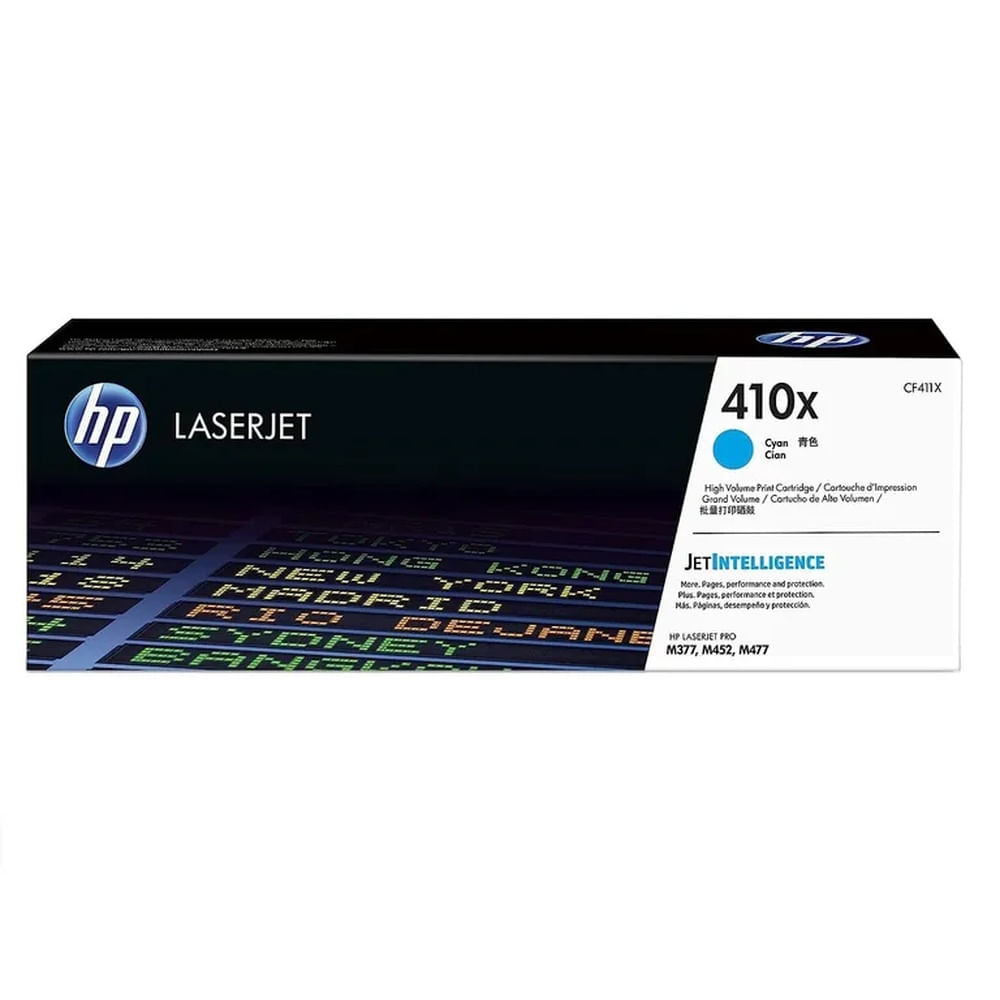 TONER HP 410X CIAN CF411X L.J. M452, M477 ORIGINAL
