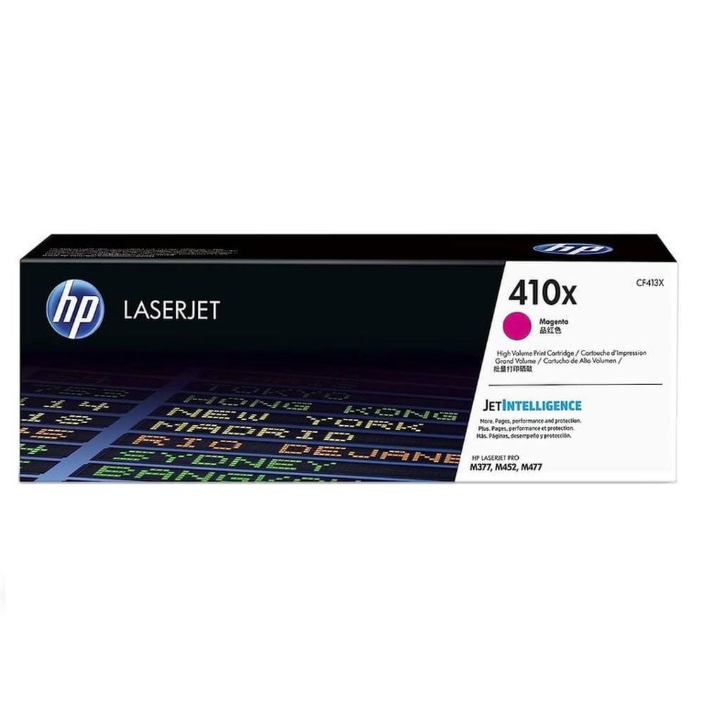 TONER HP 410X MAGENTA CF413X L.J. M452, M477 ORIGINAL
