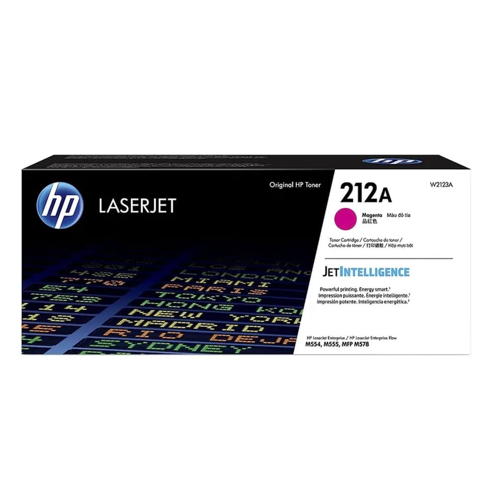 TONER HP 212A MAGENTA W2123A L.J. M555, M578 ORIGINAL