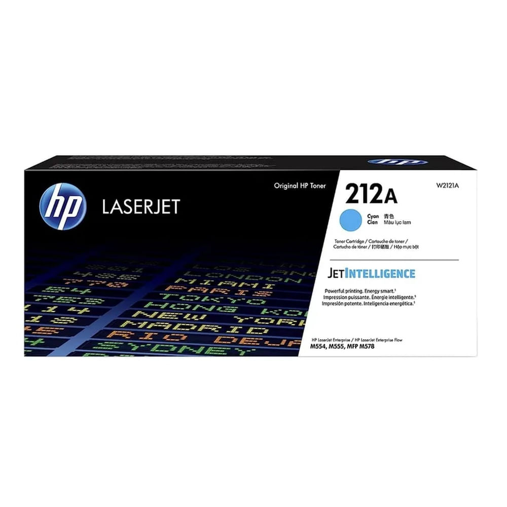 TONER HP 212A CIAN W2121A L.J. M555, M578 ORIGINAL