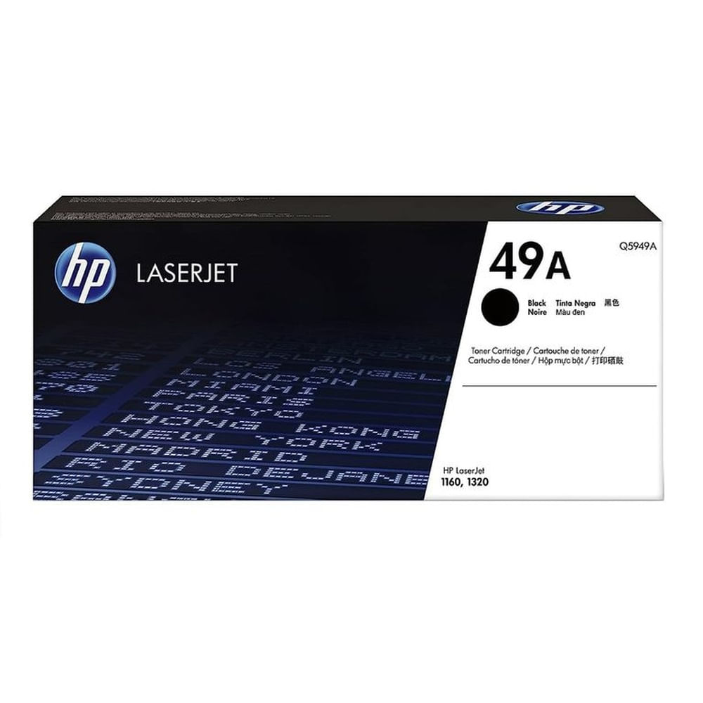 TONER HP 49A NEGRO Q5949A  L.J. 1160, 1320 ORIGINAL