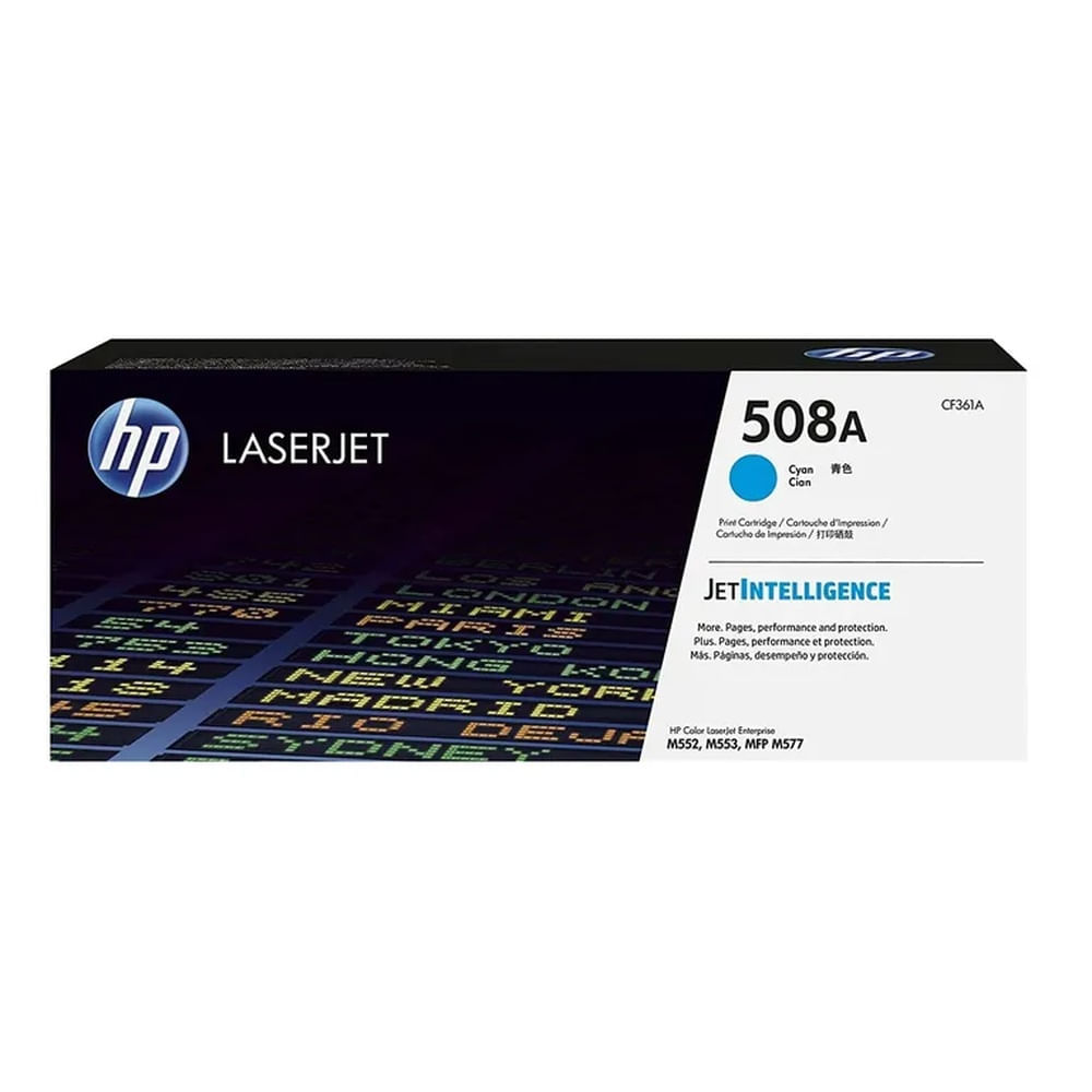 TONER HP 508A CIAN CF361A L.J. M552 ORIGINAL