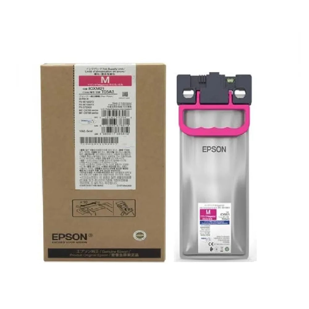 Tinta Epson T05A Magenta WorkForce WF-879R, WF-878R Original - 183ml