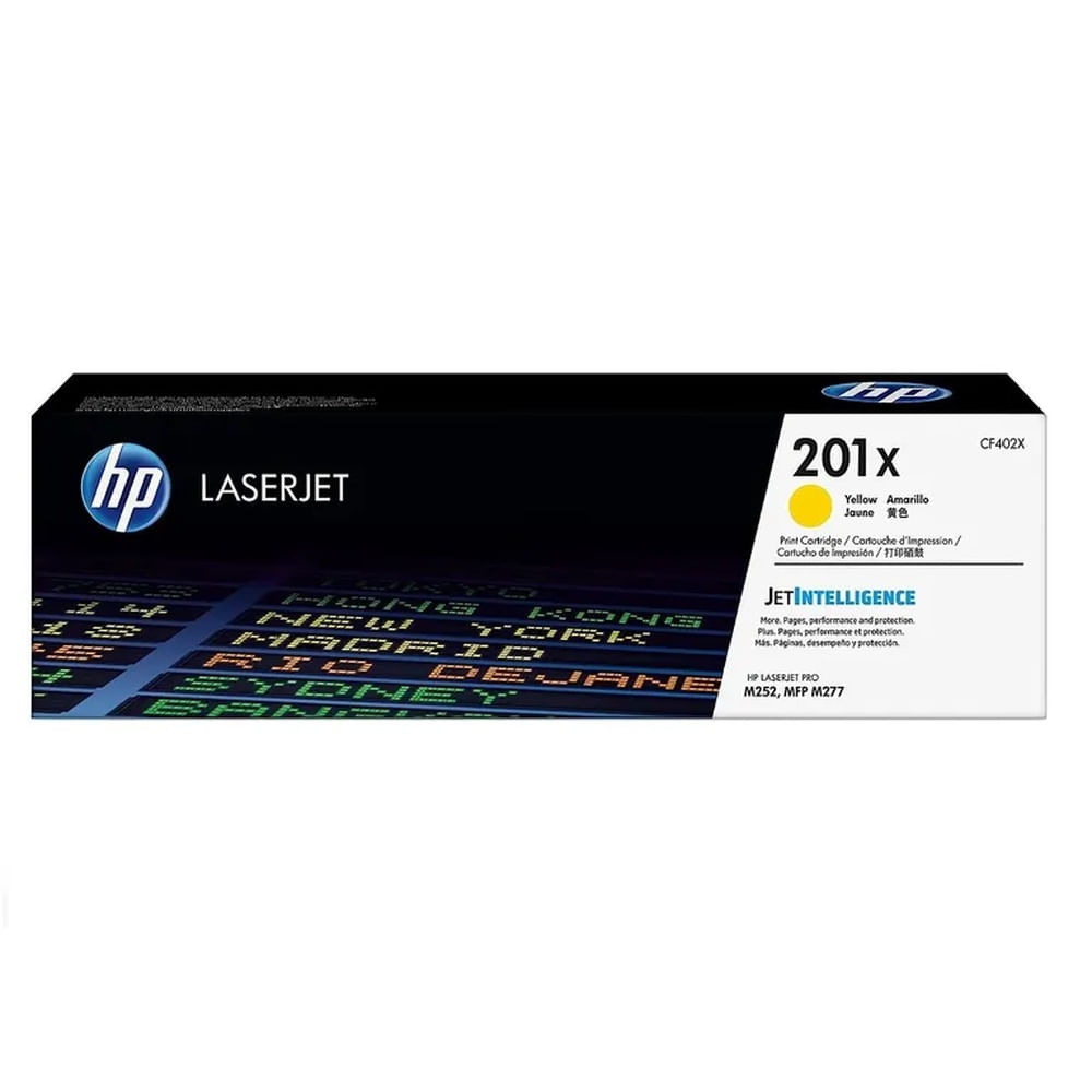 TONER HP 201X AMARILLO CF402X L.J.P. M252 ORIGINAL