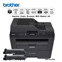 Impresora multifuncional Láser BN Brother DCP-L2540DW Duplex WIFI Red ADF