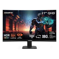 Monitor Gigabyte Gaming GS27QCA, 27 Curvo QHD 2K, 180Hz, 1ms