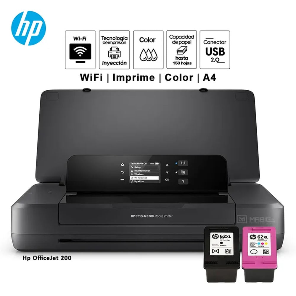 Impresora Portátil Hp OfficeJet 200 WIFI USB