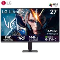Monitor LG Gaming Ultragear 27G411A-B, 27 FHD IPS, 144Hz, 5ms