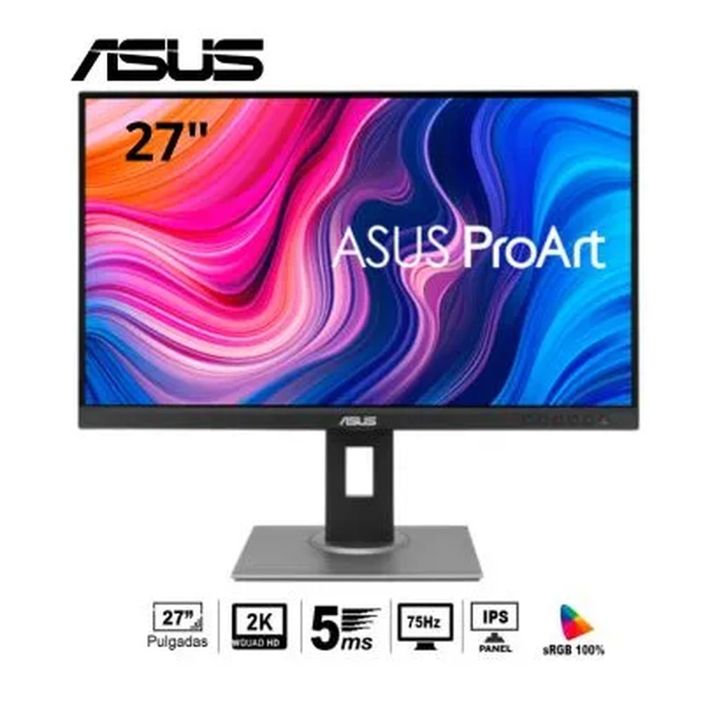 MONITOR ASUS PROART 27 PA278QV IPS WQHD 2560X1440 HDMI - DP - USB HUB