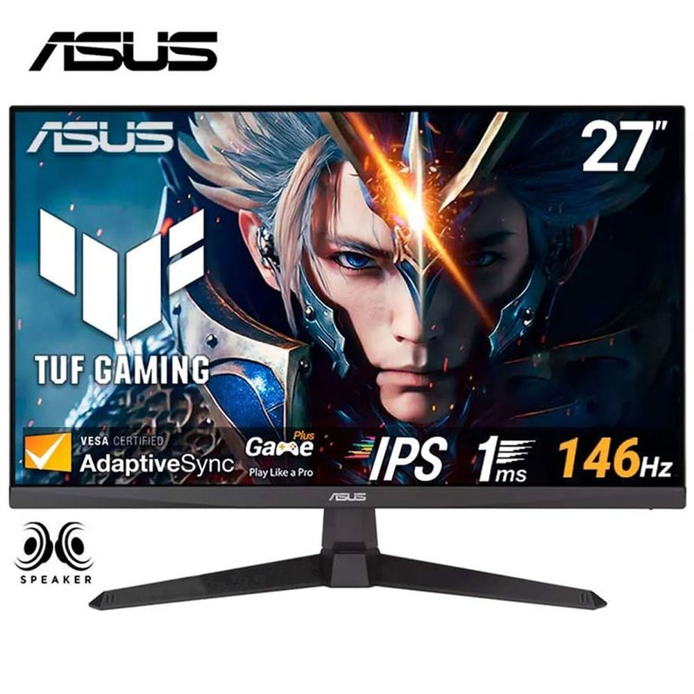 Monitor Asus TUF Gaming VG279QE5A, 27 FHD IPS, 146Hz, 1ms, Parlante