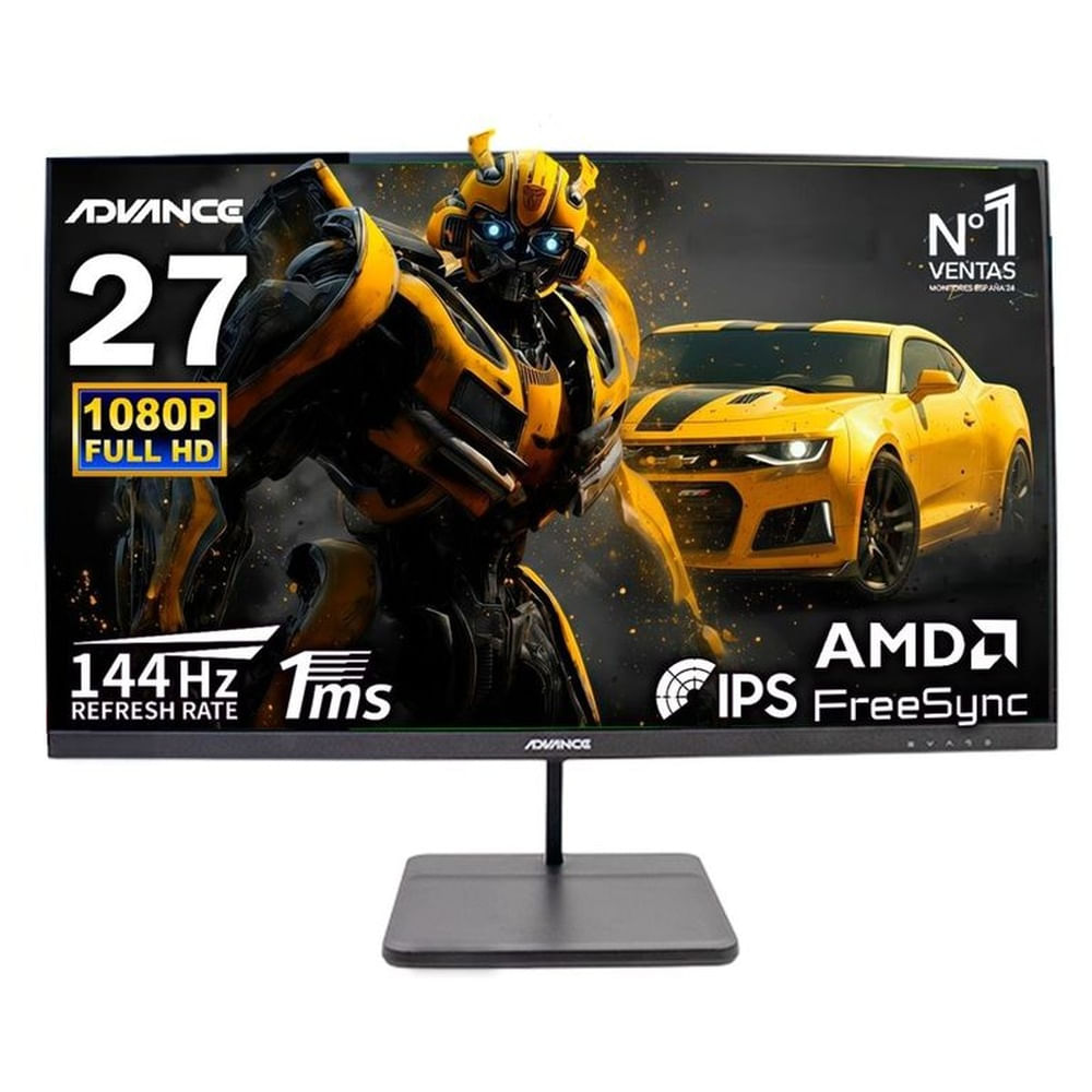 Monitor Advance ADV-2755S, 27 FHD IPS, 144Hz, 1ms, Parlante