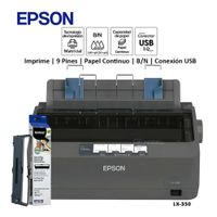 Impresora Matricial Epson LX-350 USB Paralelo 9 Pines