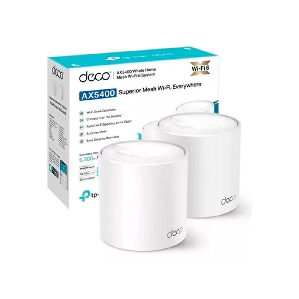 MESH TP-LINK DECO-X60-2 AX5400 WI-FI 6 2-PACK