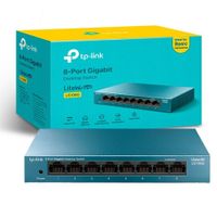 SWITCH TP-LINK 8PORT 10/ 100/ 1000 Mbps LS108G ACERO