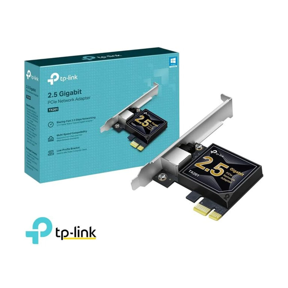 ADAPTADOR TP-LINK TX201 PCIE 2.5 GIGABIT