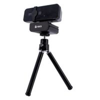 CAMARA WEBCAM 2K TEROS TE-9072 CON MICRÓFONO USB + TRIPODE