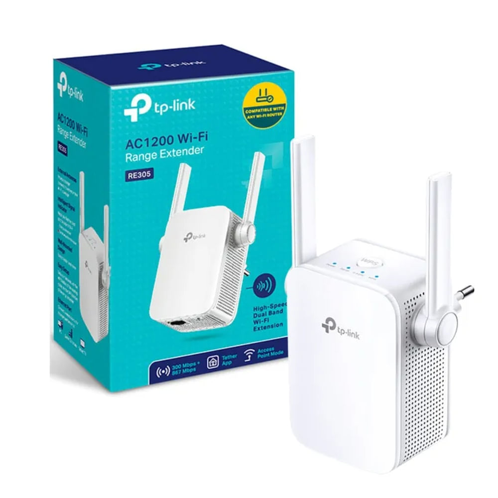 EXTENSOR TP-LINK RE305 AC1200 DOBLE BANDA WIFI