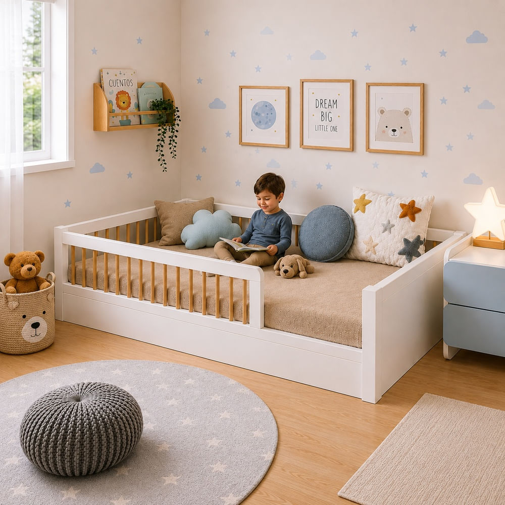 CAMA MONTESSORI VENTITAS HOME BLANCO