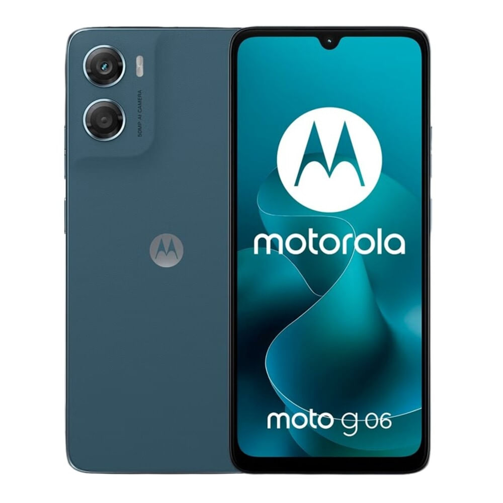 Celular Motorola MOTO G06 4GB 256GB Azul