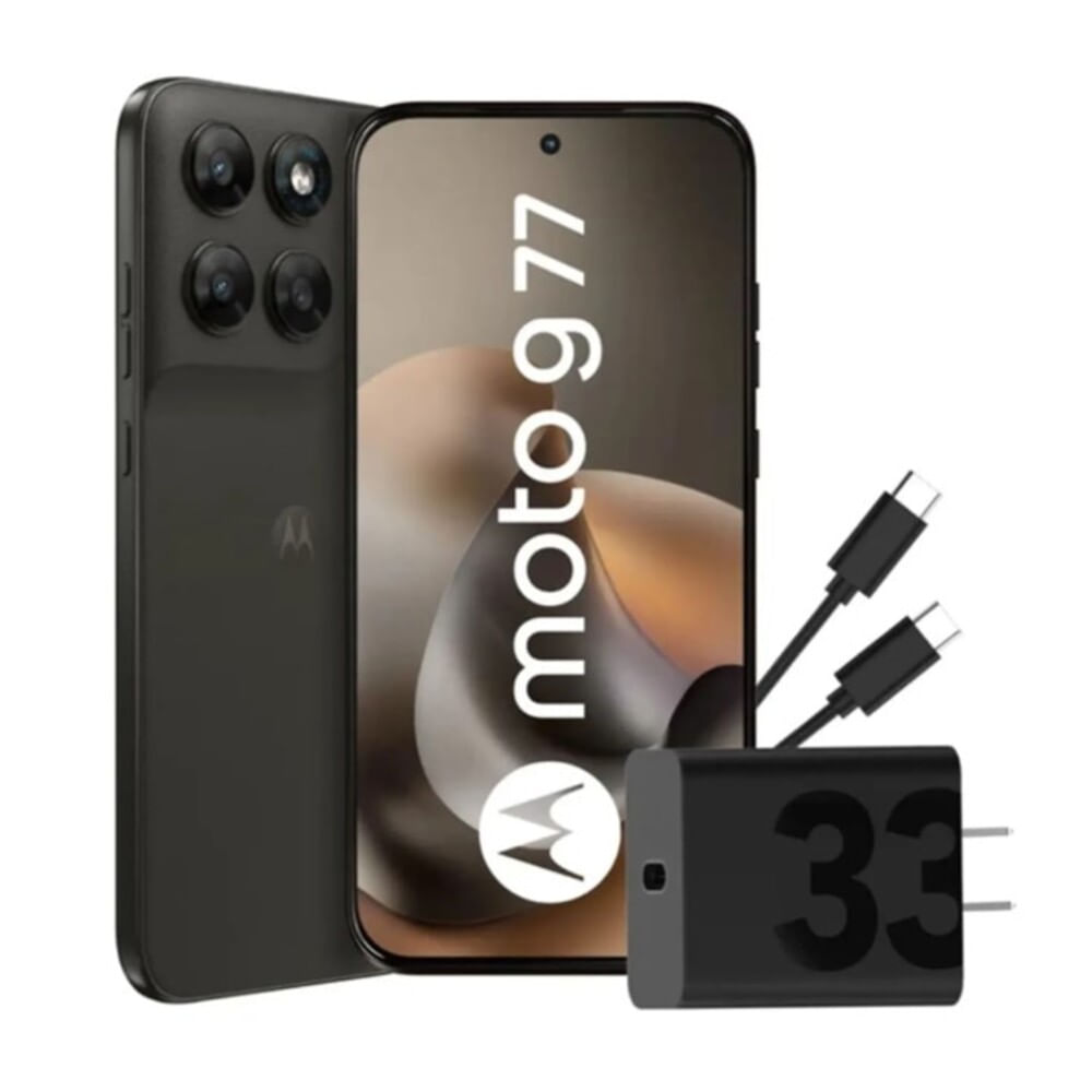 Celular Motorola Moto G77 5G 8GB 256GB Black Olive