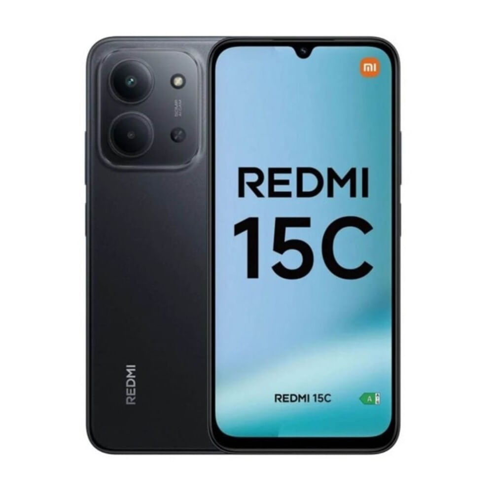 Celular Xiaomi Redmi 15C 8GB 256GB Negro