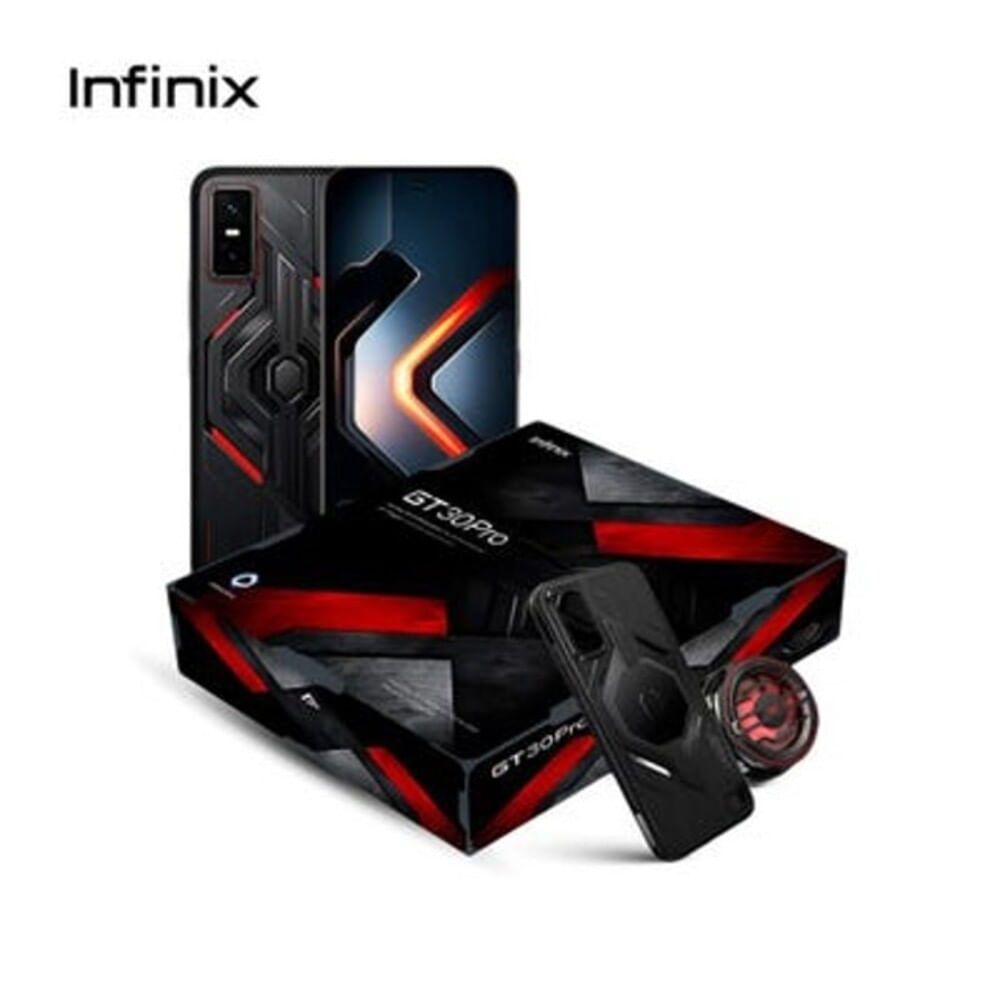 Celular Infinix GT 30 Pro 5G 12GB 512GB Negro Kit Gaming