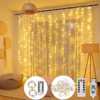 Cascada de Luces Led Luces Hada con Entrada USB con Control