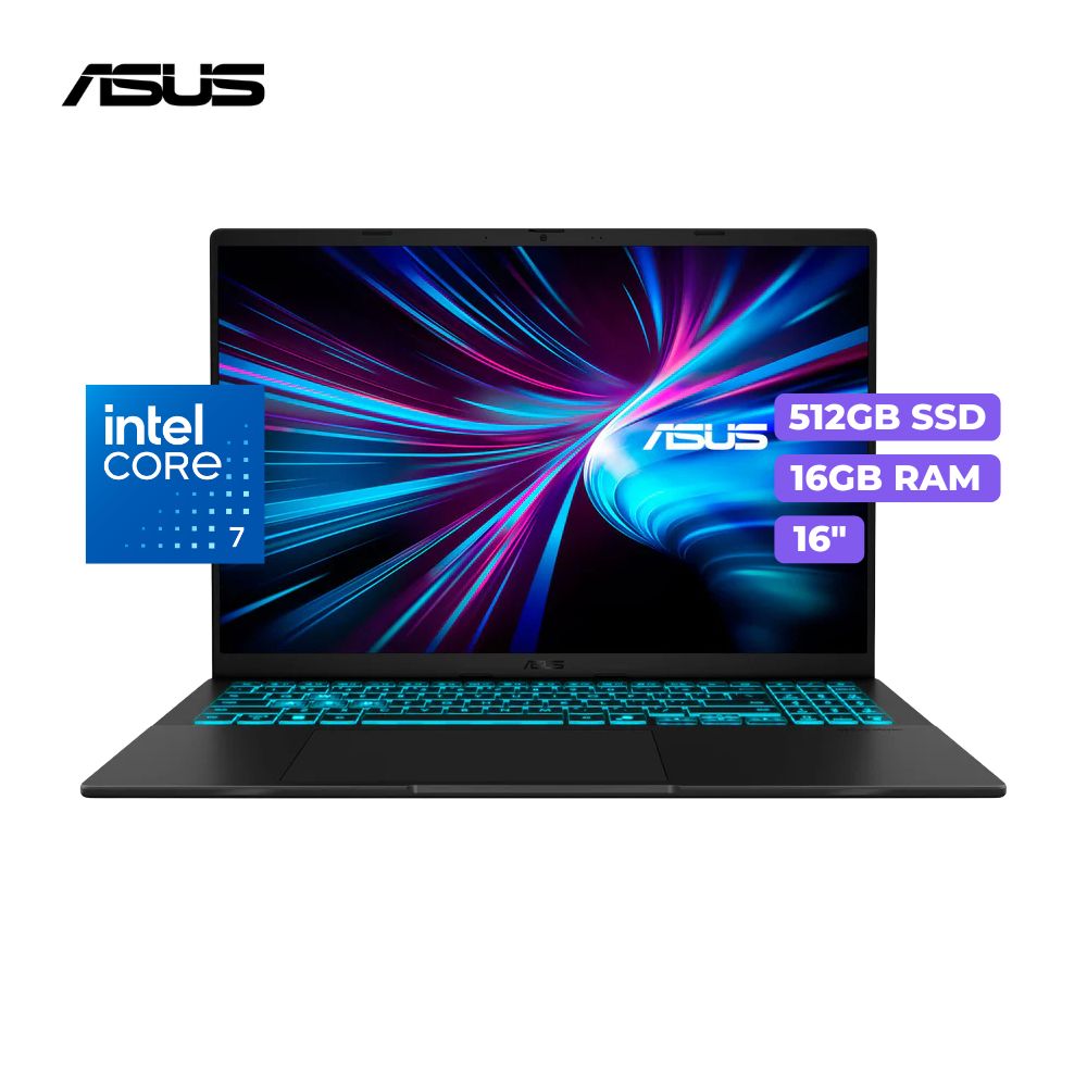 Laptop Asus V16 V3607VU-RP036W Intel Core 7 240H 16GB 512GB SSD 16 WUXGA