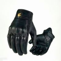Guante TDGO Cuero Liso Talla XL Negro para Protección de Manos