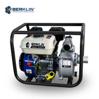 Motobomba Berklin 2x2'' 6.5HP con motor gasolinero