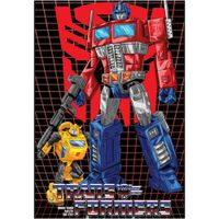 Transformers Optimus Prime and Bumblebee Afiche Cuadro