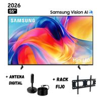 Televisor Smart TV Samsung 55'' MiniLED UHD 4K UN55M70HAGXPE 2026 - Ant - Rack Fijo