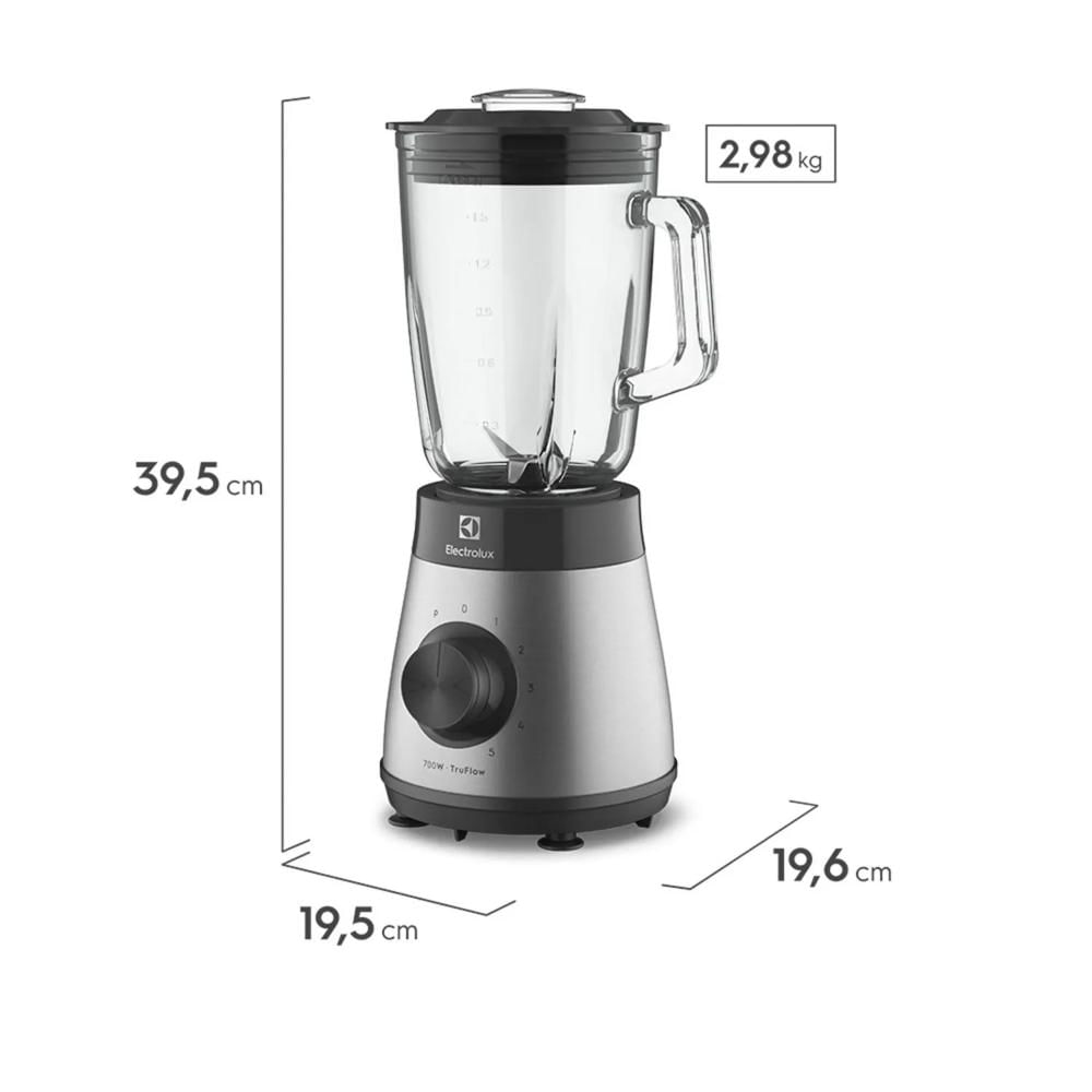 Licuadora Pulse Experience 1.5L 5 Velocidades Gris